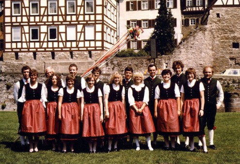 Tanzgruppe 1982